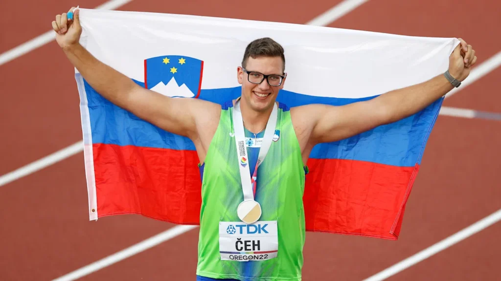 Kristjan Čeh Diskus Gewicht