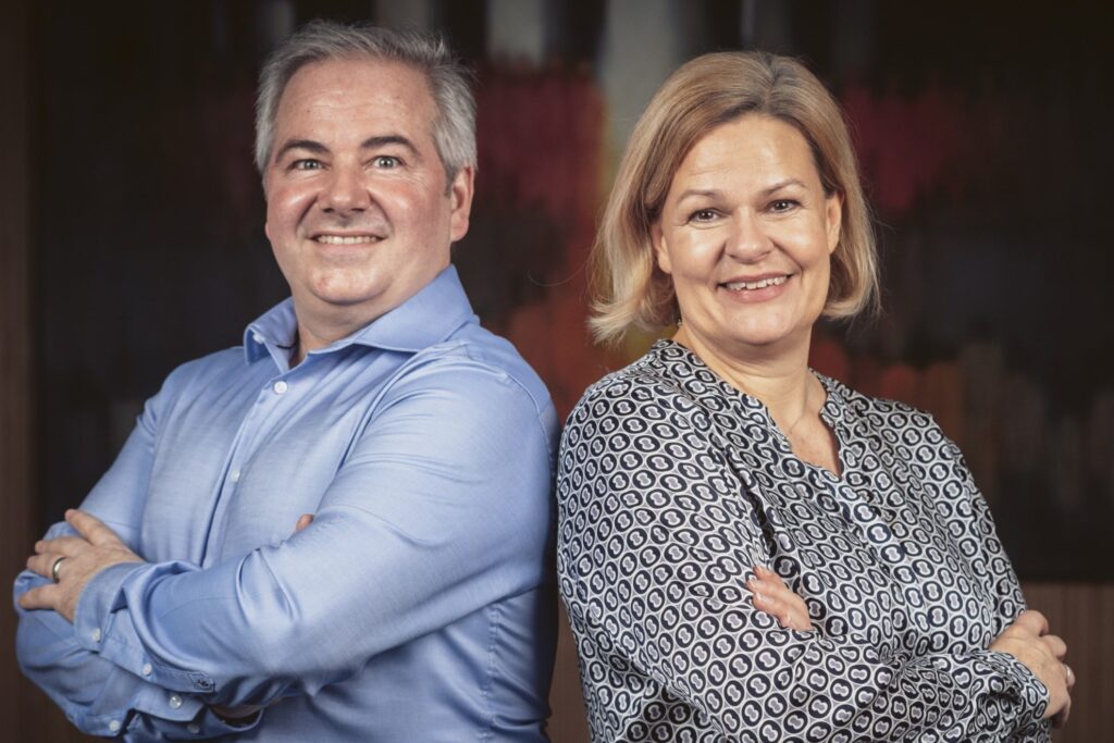 Eyke Grüning Nancy Faeser
