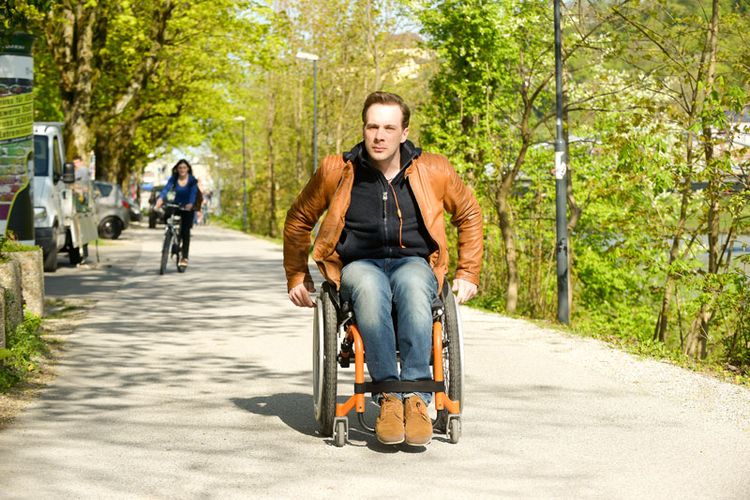 Florian Teichtmeister Rollstuhl