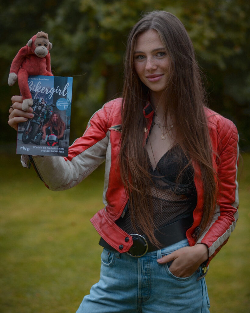 Affe auf Bike Krankheit