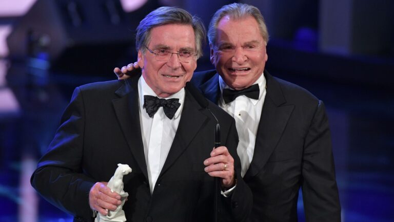 Fritz und Elmar Wepper Beerdigung